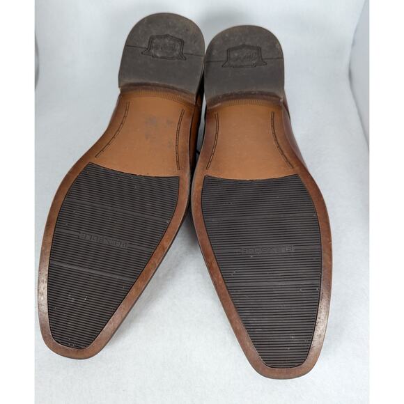 Florsheim mens dress shoes 9.5D NIB style Kierland longated toeTexture side heal - Picture 9 of 11